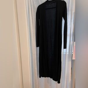 Scoop NYC Cashmere and Silk duster cardigan